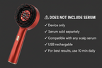 Red Light Scalp Massager & Hair Growth Comb