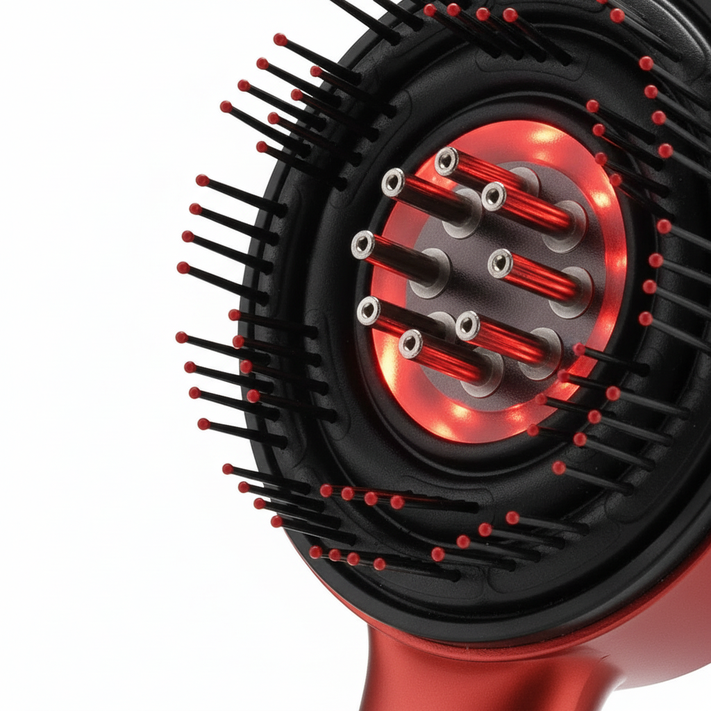 Red Light Scalp Massager & Hair Growth Comb