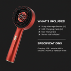 Red Light Scalp Massager & Hair Growth Comb